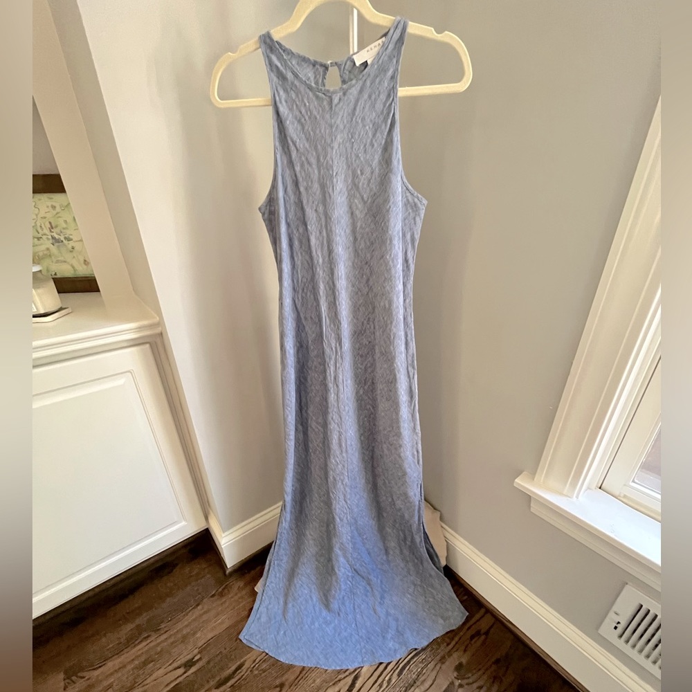 Long chambray dress